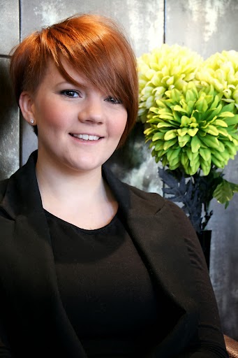 Short copper hair, photographed at Verve Hair Design